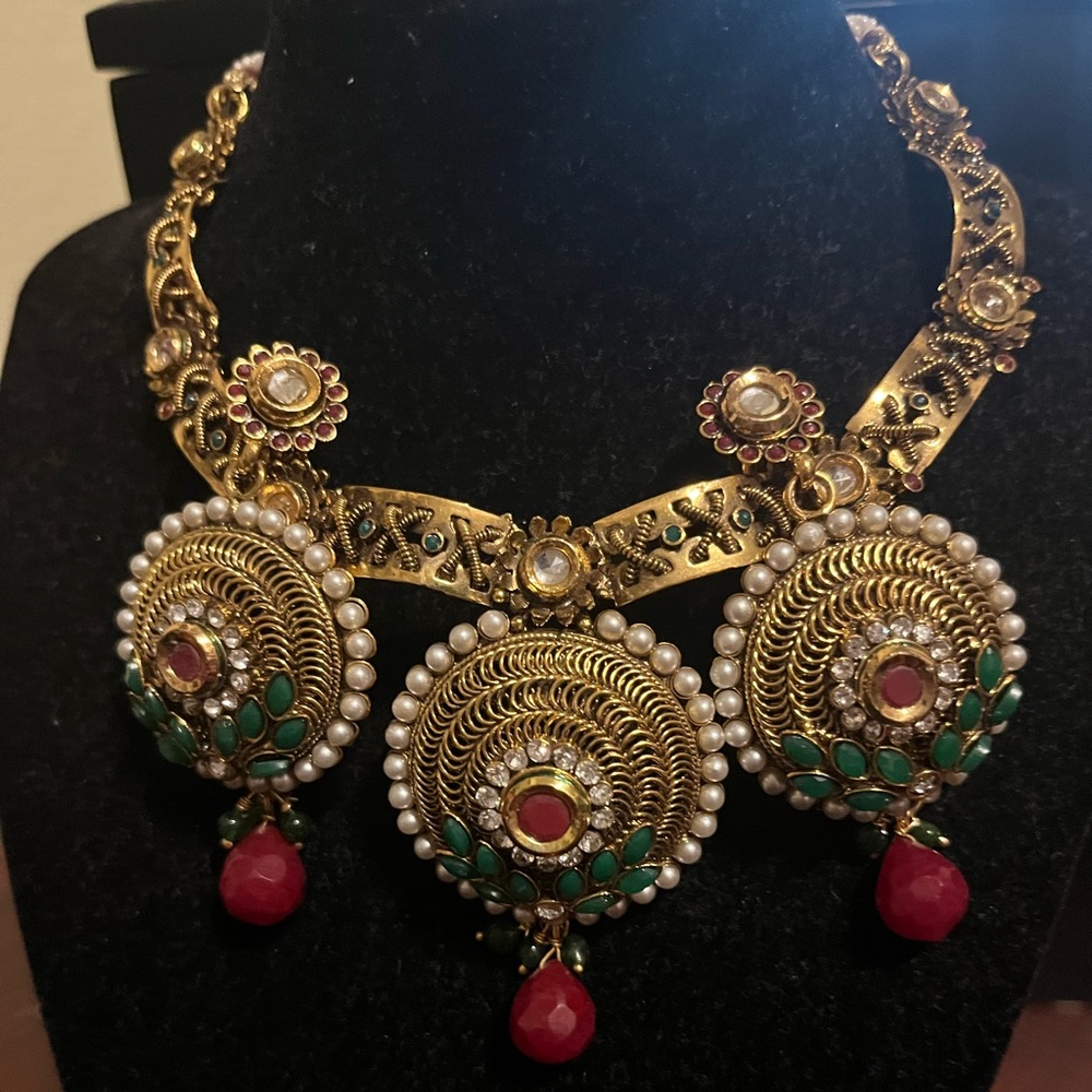 Indian Kundan inspired Necklace set